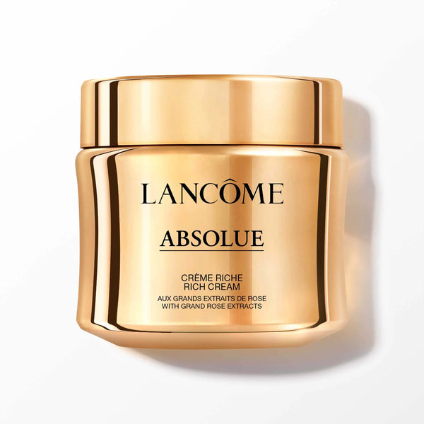 Lancème Absolue Rich Cream jar on a white background